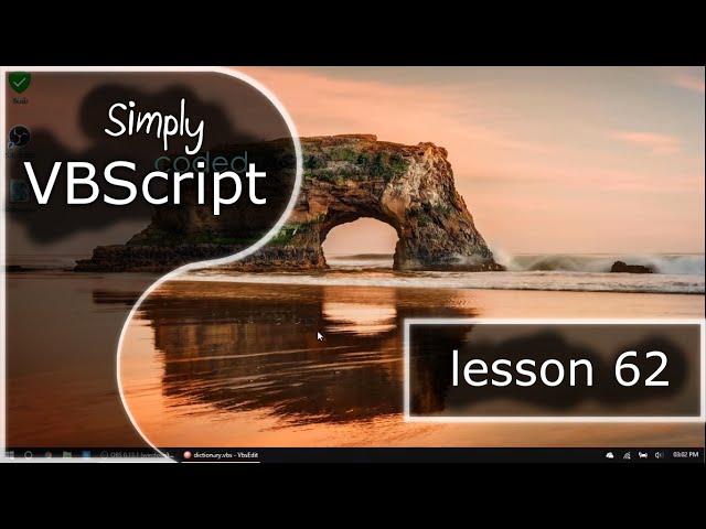 VBScript Basics, Part 62 | Adding and Viewing (Dictionary)