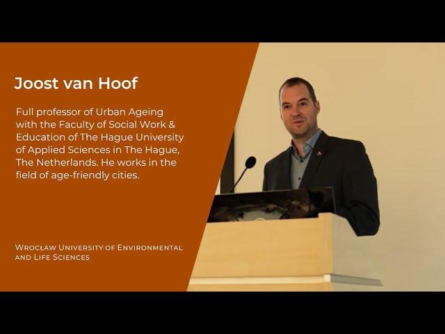 Scientific Seminar | Prof. Joost van Hoof