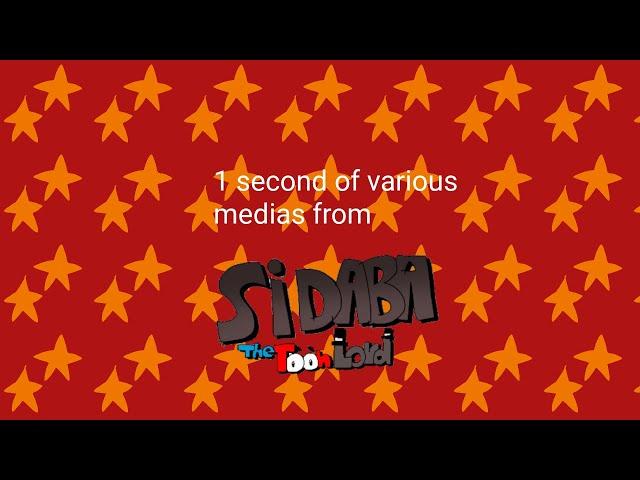 1 seconds of Every medias from SidabaTheToonLord