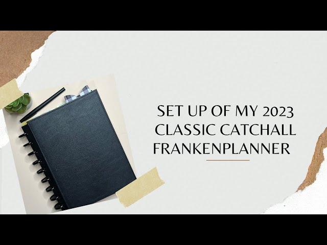 Classic catchall frankenplanner Set up for 2023 | Planner set-up