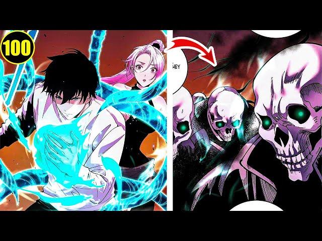(100) He Can Summon A Legion Of Most Powerful Skeleton Using This SSS-Rank Ability Manhwa Recap 100