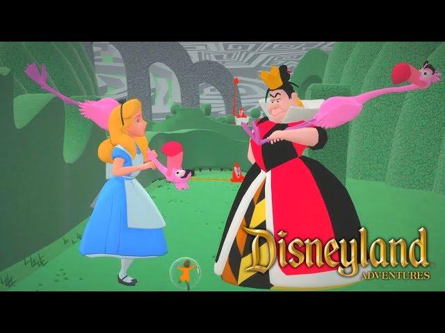 Alice au Pays des Merveilles Jeux Vidéo de Dessin Animé en Français - Disneyland Adventures #2