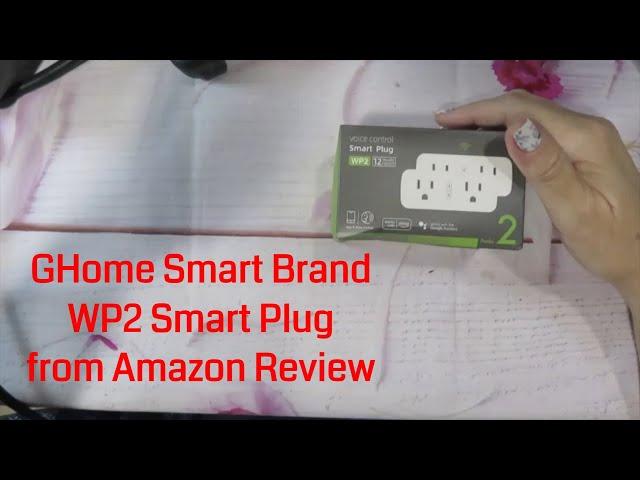 GHome Smart Brand from Amazon WP2 Smart Plug