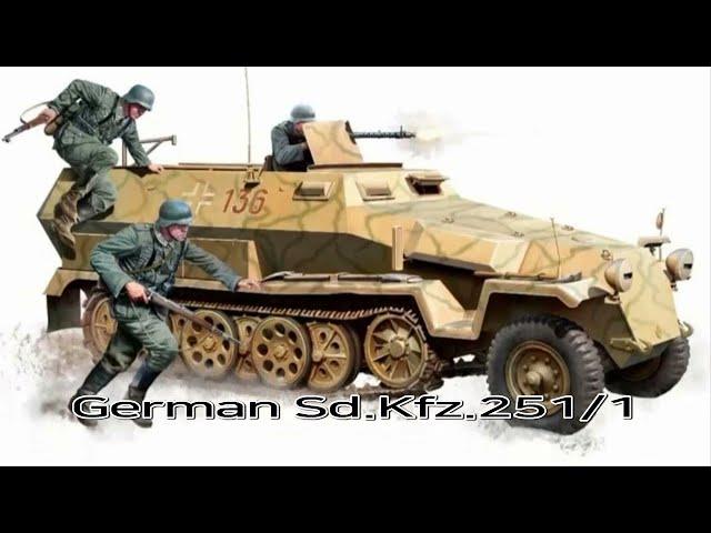 Academy German Sd.Kfz. 251/1 Ausf.C / アカデミ  Sd.Kfz.251/1   ハノマーク