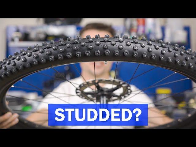 Do you REALLY need STUDDED winter tyres for your bicycle?