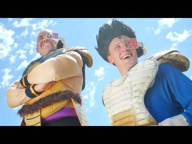 The Saiyan Saga In 5 Minutes (Dragonball Z Live Action) (Sweded) - Mega64
