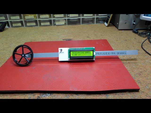 DIY Simple Arduino measurning wheel with Rotary encoder