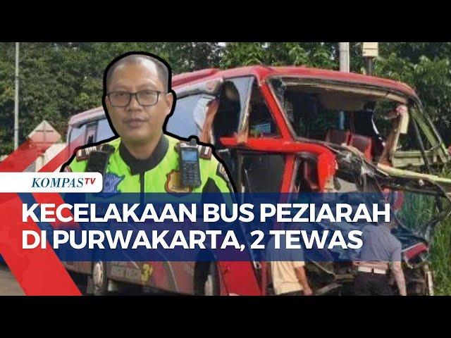 Kecelakaan Bus Peziarah di Tol Cipularang Purwakarta, 2 Orang Tewas dan 56 Luka-Luka