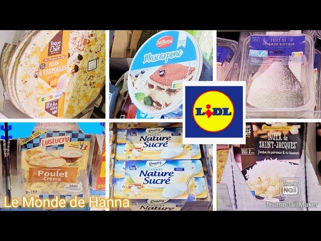 LIDL FRANCE ARRIVAGE 31-12 PRODUITS FRAIS COURSES