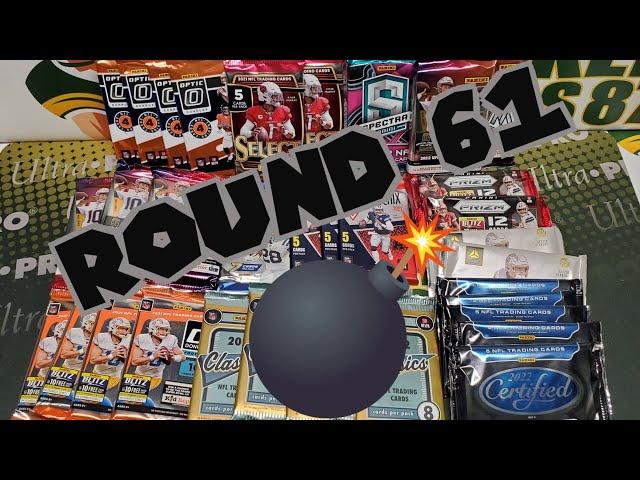 Random Football Card Hobby Pack Opening Round 61! 