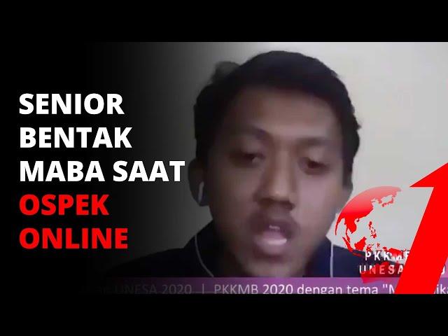 Sedang Viral! Ikut Ospek Daring, Maba di Surabaya Dibentak 'Online' Senior | tvOne