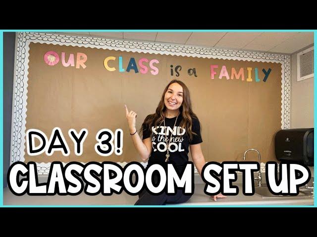 CLASSROOM SET-UP DAY 3 || 2ND GRADE CLASSROOM SET-UP VLOG  2021