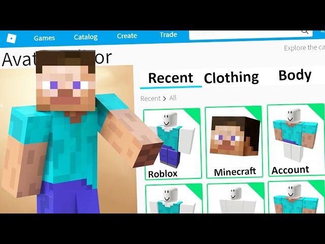 MAKING MINECRAFT PERFECTLY in ROBLOX