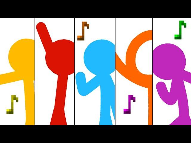 How different stickmen sing "Sega"... (AvM fan-made animation)