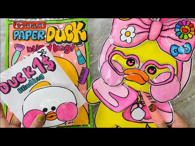 Lalafanfan Duck Surprise Bag: $1 vs. $100 Showdown | DIY , Skincare & Makeup Adventures!