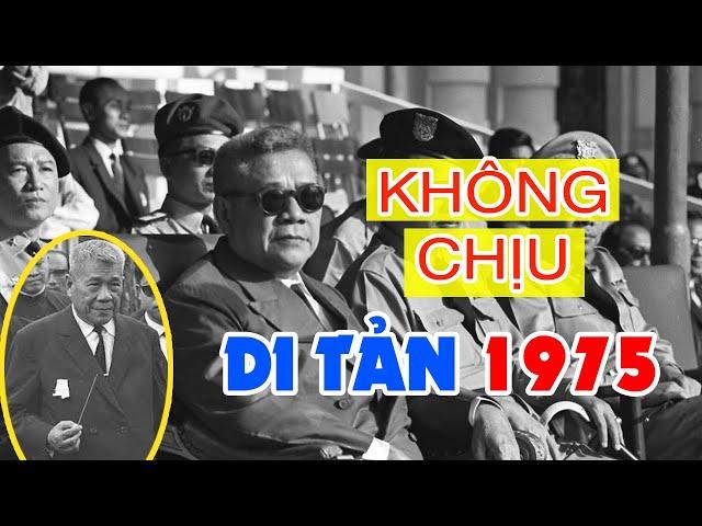 Tại Sao Tổng Thống VNCH TRẦN VĂN HƯƠNG Nhất Quyết Không Chịu Di Tản Sau Năm 1975