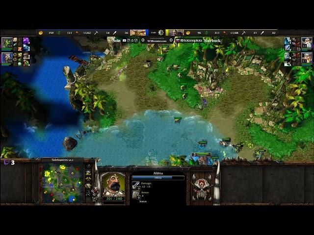 Starbuck (HU) vs Soin (Orc) - Being Esport World Series - WarCraft 3 - Highly Recommended - WC3990