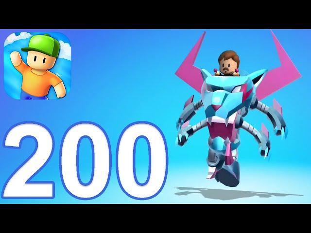 Stumble Guys - MECHA MEGA BEAST - Gameplay Walkthrough Part 200 (iOS, Android)