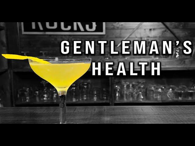 Gentleman's Health Cocktail for Movember | Booze On The Rocks