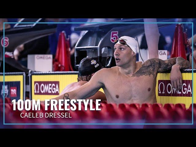 Caeleb Dressel From Fifth to First in 100M Freestyle | 2024 TYR Pro Swim Series San Antonio