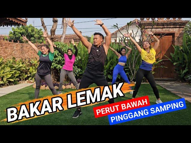 SENAM FOKUS BAKAR LEMAK PERUT BAWAH, PERUT ATAS DAN PINGGANG