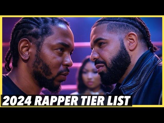 2024 Rapper Tier List! Live Ranking, Kendrick Lamar, Drake, Glorilla, Rod Wave & More.