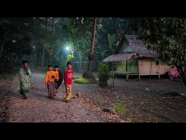 Aktivitas Pagi Di Kampung Terujung Jawa Bagian Barat, Dekat Pantai & Sejuk | Suasana Pedesaan Banten