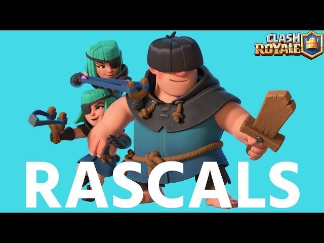 RASCALS DRAFT CHALLENGE EVENT! NEW CLASH ROYALE CARD