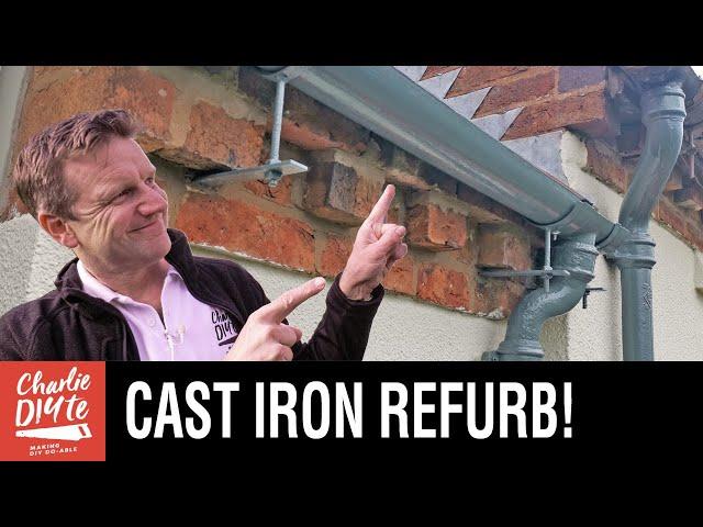 How to Restore Cast Iron Gutters