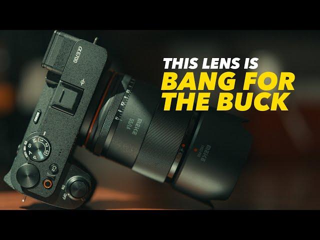 5 REASONS WHY THE MEIKE 55MM F1.4 IS BANG FOR THE BUCK (SONY A6700, SONY ZV-E10, SONY A6400)