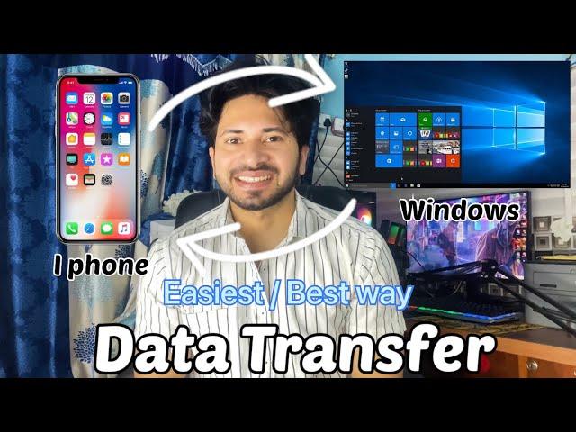 How to transfer data from IPHONE  to Windows PC  , Best way to transfer IOS data in windows