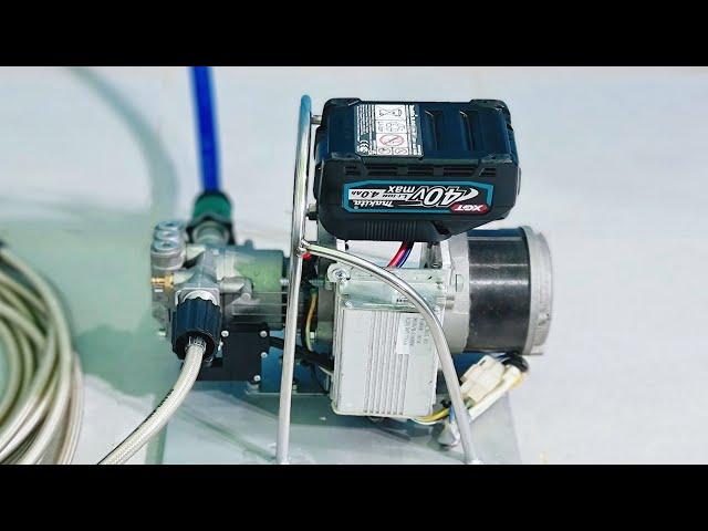 How to make Pressure Washer with 36v 800w Brushless Motor