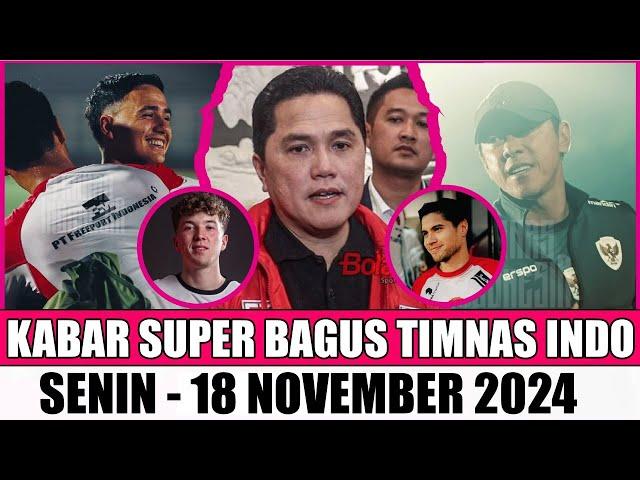 KEPUTUSAN SUPER SENSASIONAL PSSI! 6 BERITA TIMNAS HARI INI  18/11/2024  Kabar Timnas Indonesia