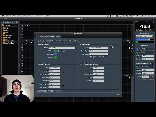 Get setup to take your first measurement in Smaart DI [GSwSST7]