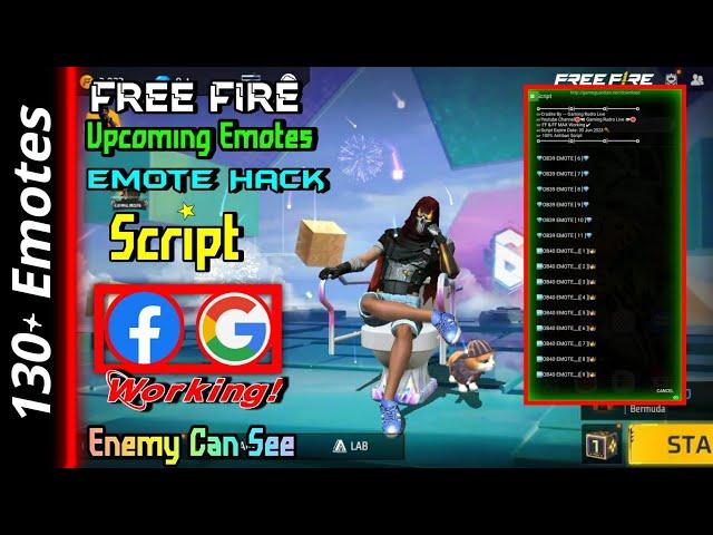 Upcoming Free Fire Emote Hack Script Rank_Working|Enemy Can See|OB40 Update|Gaming Rudro Live|