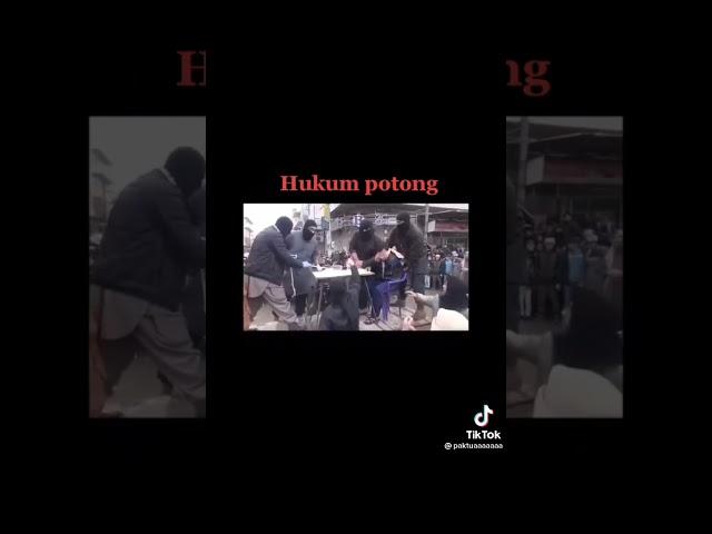 hukum potong tangan untuk orang yang maling