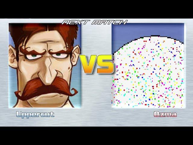 Uppercut vs Ozma. MUGEN