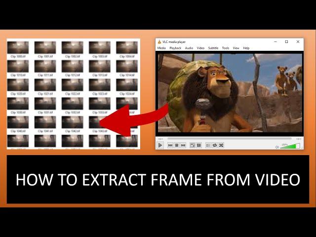 How to extract frame from video using vlc player take snapshot vlc