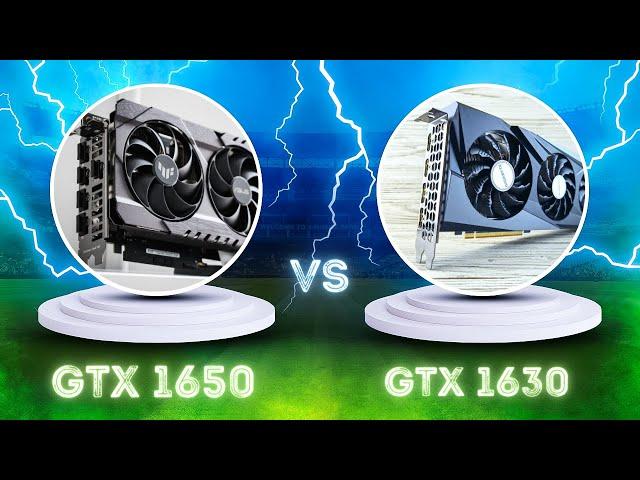 GTX 1630 vs GTX 1650 - Test in 5 Games