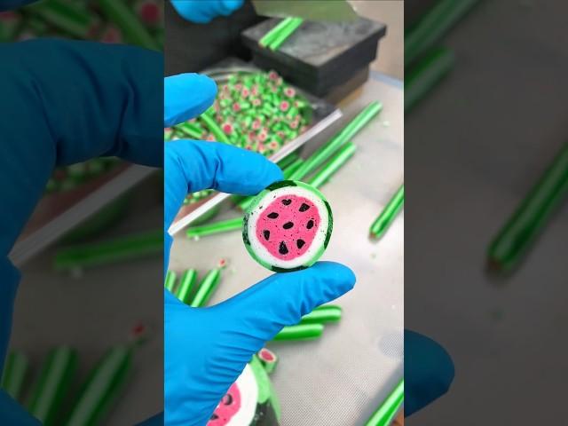 Making Watermelon  Shaped Candy! Mesmerizing ASMR Process - Satisfying Candy Art