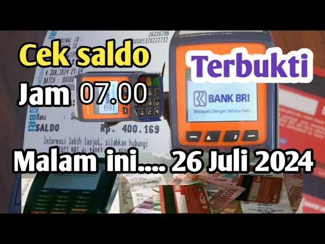 PKH hari ini,Cek saldo PKH  & BPNT 4 & mitigasi resiko pangan malam ini hasilnya? 26 juli2024