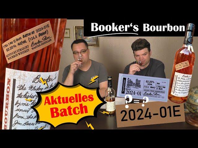Der aktuelle Booker's: 2024-01E | Bourbon Verkostung
