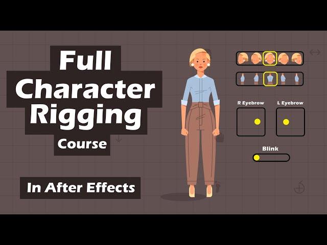 Full Character Rigging in After Effects Tutorial | All you need to Know