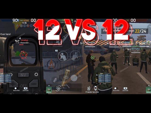 Garena Undawn Indonesia•PVP Gameplay 12 VS 12•Alpha Test