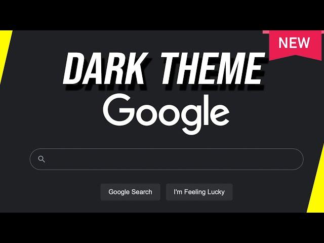 How to Turn on Dark Mode on Google.com - New Google Search Dark Theme