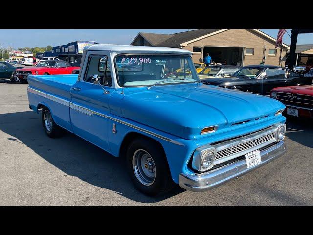 Test Drive 1966 Chevrolet C-10 SWB SOLD $22,900 Maple Motors #1854