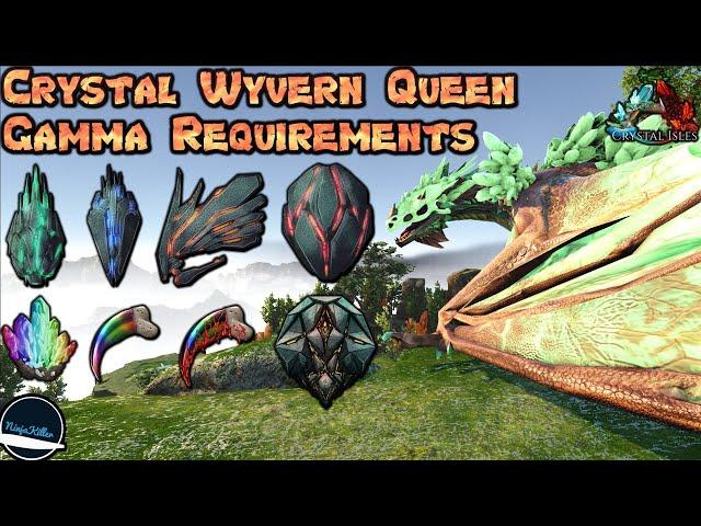 Crystal Wyvern Queen Gamma Boss Artifact and Tribute Location Guide Ark Survival Evolved