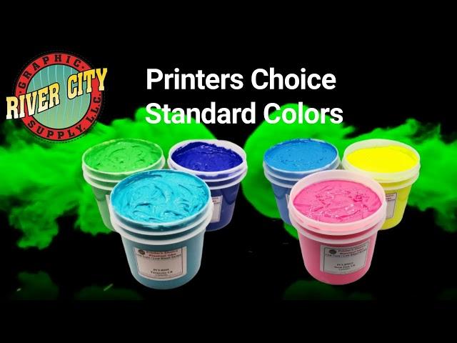 Printers Choice Plastisol Inks