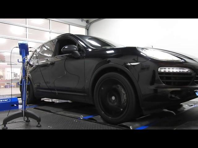 Stage 2 tuning Porsche Cayenne Hybrid 3.0tfsi on dyno @ auto-chippen.nl Tilburg