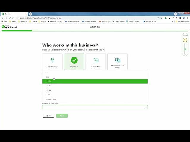 QuickBooks Online New Company Set Up